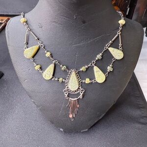 Peruvian  Silver wire-work Necklace